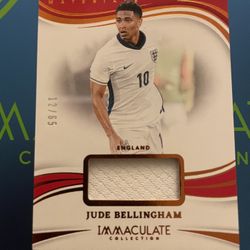 Immaculate Jude Bellingham Pablo Barrios Soccer Cards