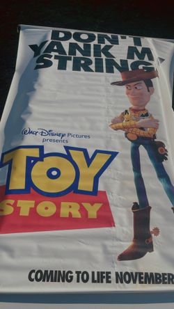 1995 Walt Disney Toy Story Movie Poster