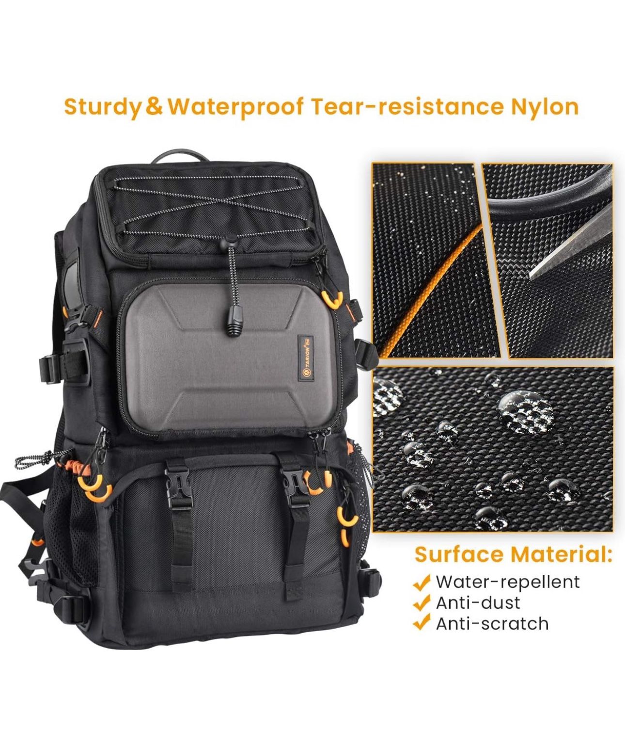 Tarion pro PB-01 large capacity camera backpack