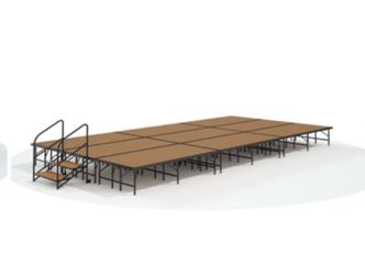 12' x 24' Hardboard Finished Executive Portable