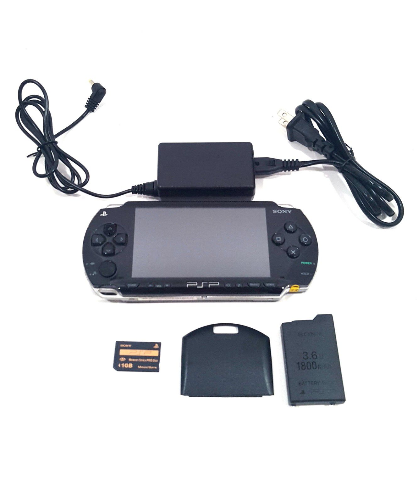 Sony Black PSP 1000 With AC Adapter