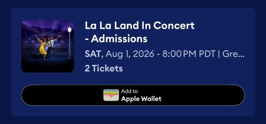 LALALAND concert tickets