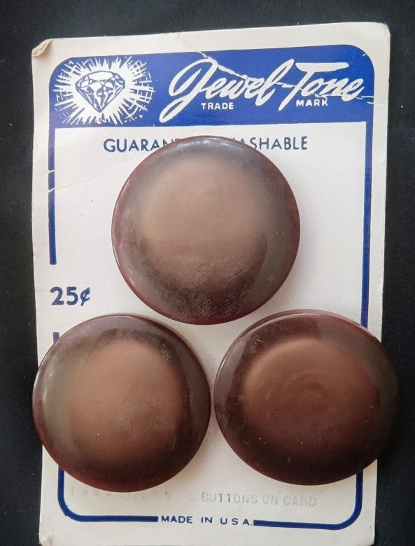 Jewel Tone 1 Inch Coat Buttons