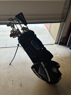Golf Club Set Taylor Made And Others Iron + Bag