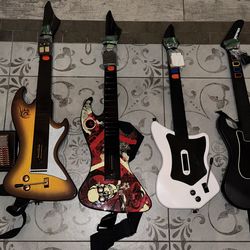 GUITAR HERO LIVE ROCK BAND VIDEO GAME CONTROLLER PLAYSTATION PS2 PS3 PS4 PS5 NINTENDO WII XBOX 360