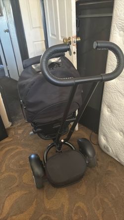 BENTLEY / 6-in-1  Black with white embroidery