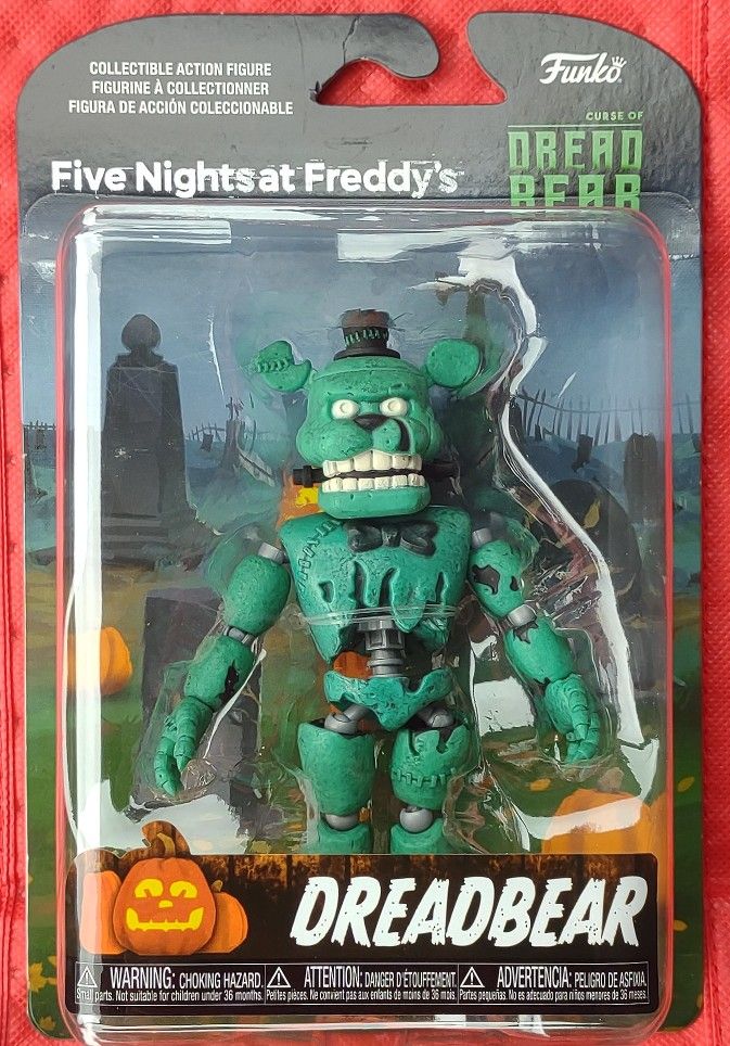 Five Nights At Freddy's Dread Bear Funko Action Figure 2021 5"