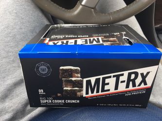 Metrx protein bars I have lots let me know if you are interested won't expire till next year 2017 of October