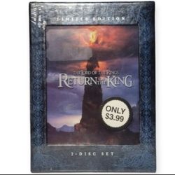 Lord Of The Rings Limited Edition Return Of The King Sealed 2-disc DVD