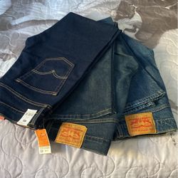 Back To School Levi Denim Jeans 32x30 Bundle
