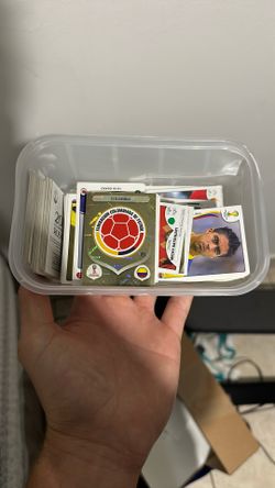 2014 And 2018 MINT world Cup Sticker Box