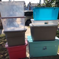 Storage Containers  All Sizes Price Vary $5$10$15 Or Best Offer For All Obo Used Clean Normal Wear Ready To Go 