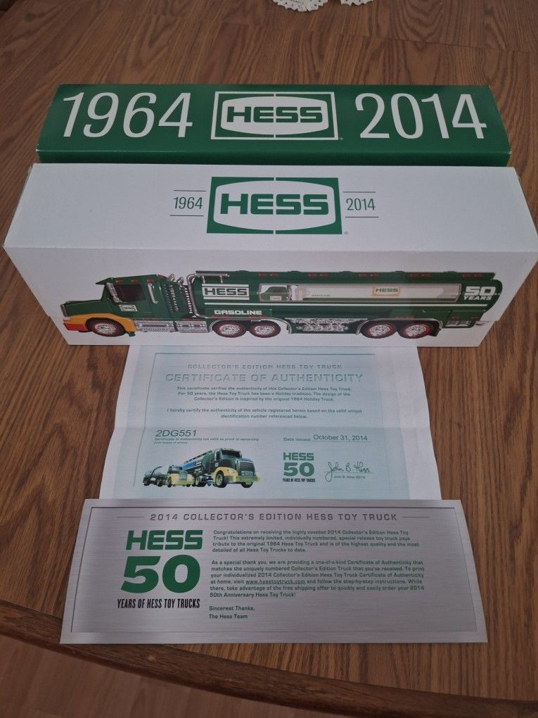 Hess 50th Anniversary Truck