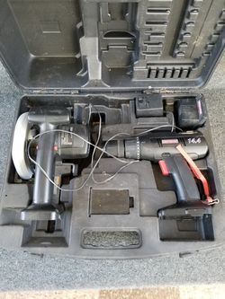 Craftsman cordless drill and saw