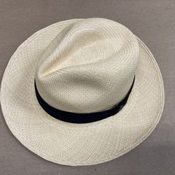 EQUA ANDINO Handmade Genuine Panama Straw Hat - Size L