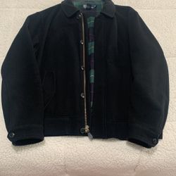 POLO BY RALPH LAUREN JACKET WITH 100% GENUINE LEATHER MEN’S XL MINT