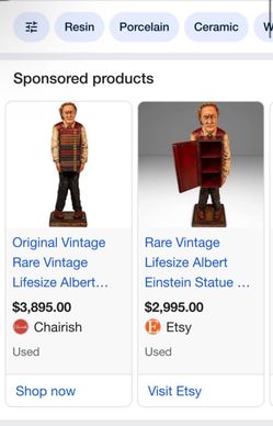 Vintage life size Statue