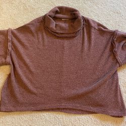 Millibon USA | Knit Crop Tunic Sweater | Lightly Worn | Size S/M
