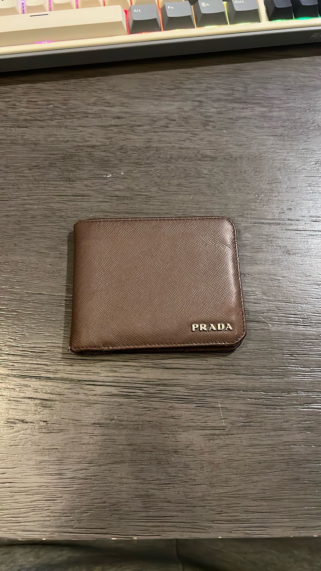 Men’s Prada Wallet Saffiano leather