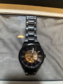 Fossil Automatic Skeleton Dial Watch