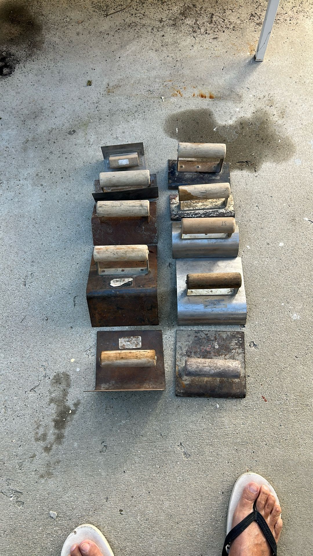 Assorted Masonry Tools (10pcs)