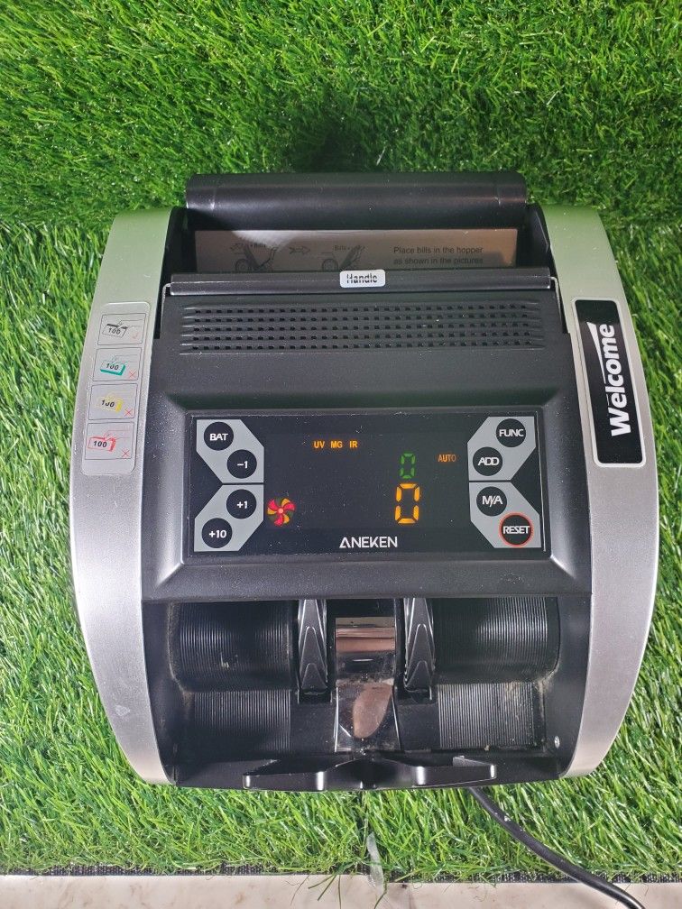 ANEKEN NX-580 Welcome Bill Counter Money Machine UV Cash Currency Counting US