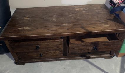 Rustic coffee table