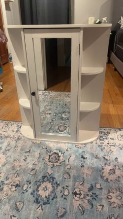 White cabinet