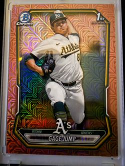 Topps Bowman chrome 1st bowman Gage Jump super fractor 1/1 rookie card