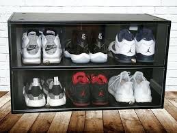 2 Sneaker Throne Light Up Display Cases