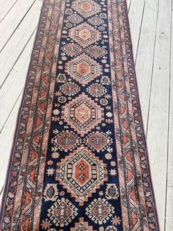 2'.7" X 11'.0" Genuine Hand Knotted Turkish Kazak Rug runner