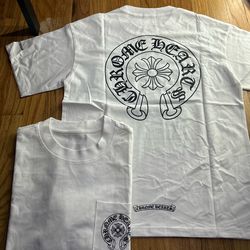 White mens tee