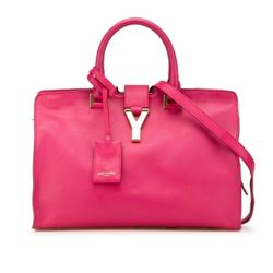 Saint Laurent
One Small calfskin cabas chyc satchel