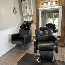 Practically New Barber chair 