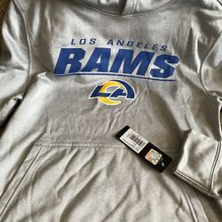Brand New with Tags NFL Rams Hoodie – Size Small