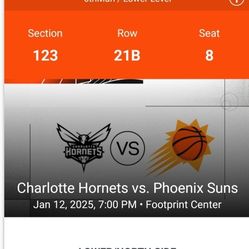 Suns vs Hornets