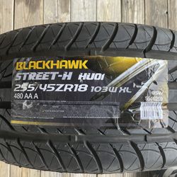 255/45/zr18 Blackhawk Street-H