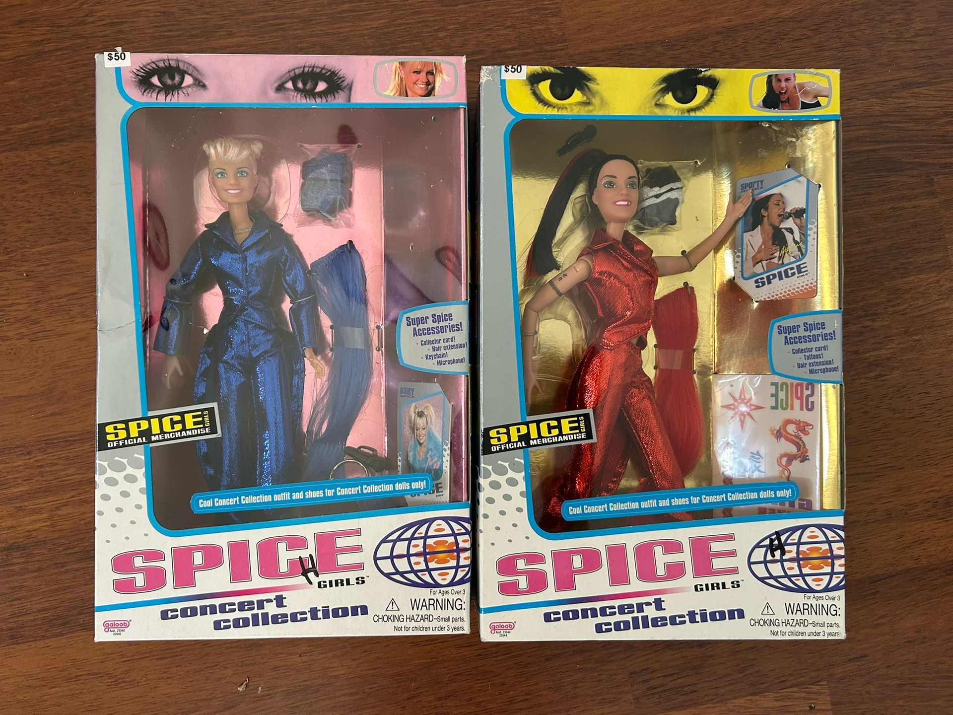 Vintage Spice Girls Barbie Dolls