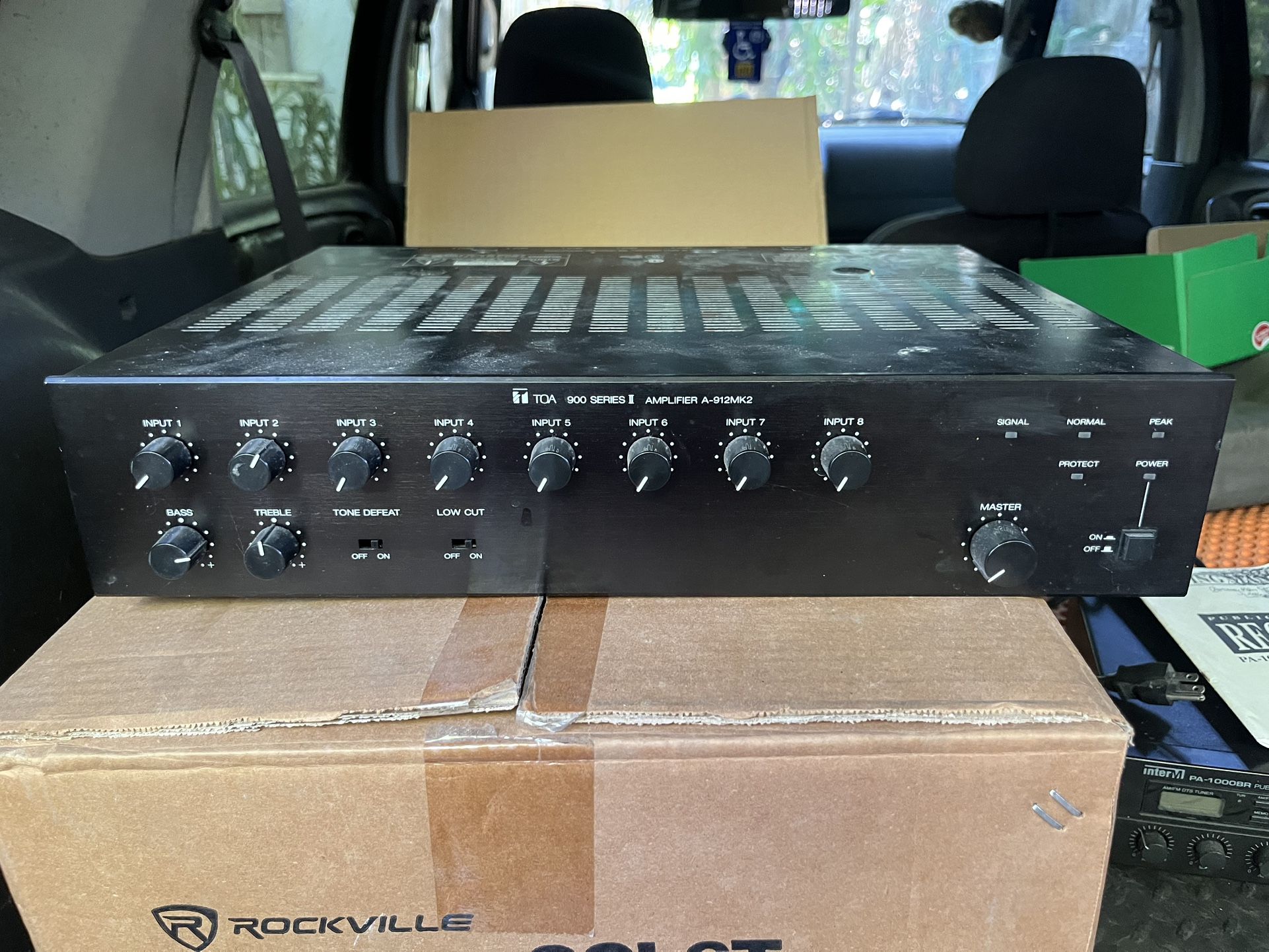 TOA 900 Series II A-912MK2 8-Channel Mixer Power Amplifier