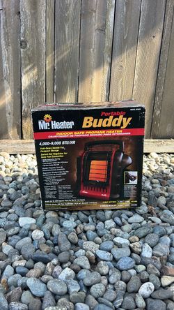 Mr. Heater Portable Buddy, 4,000–9,000 BTU (MH9BX).