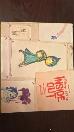 Inside Out Disney Pixar Art Book
