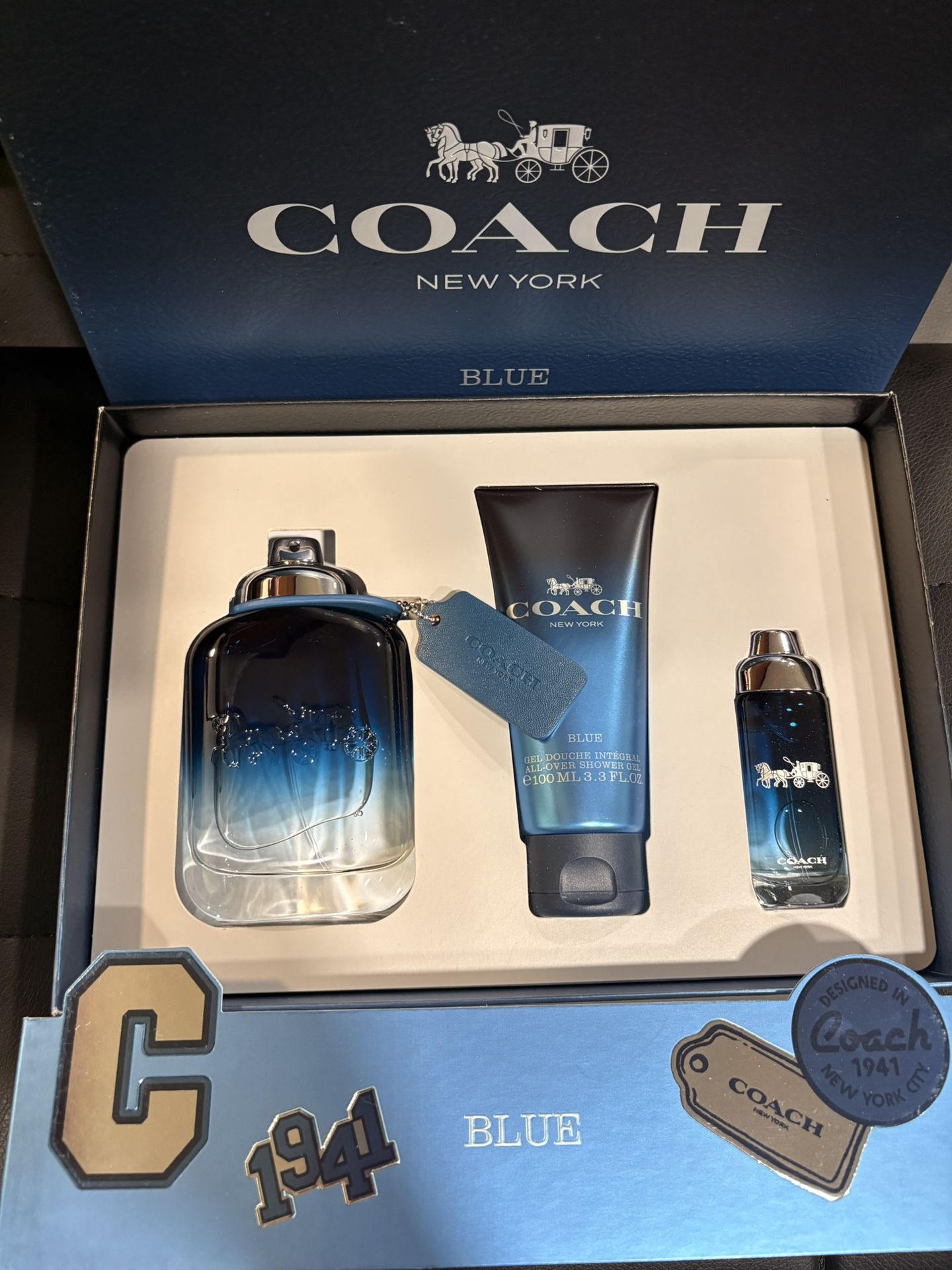 Coach Blue Perfume Set