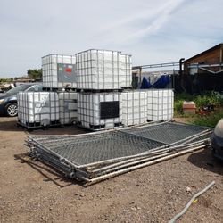 250 Gallon Water Tanks