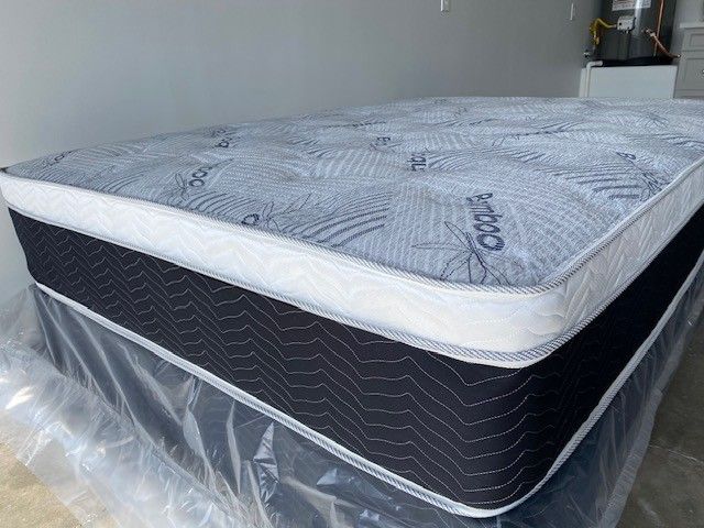 Cal King Euro Bamboo Pillow Top