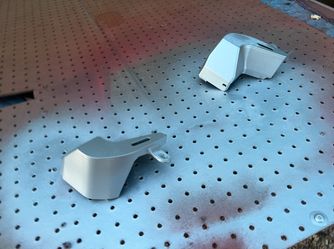 Kelderman Front fender flare caps 20-24 Chevrolet/GMC 2500HD / 3500