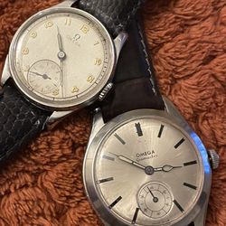 2 ALL ORIGINAL VINTAGE OMEGA  WATCHES