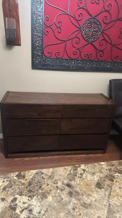 Brown dresser