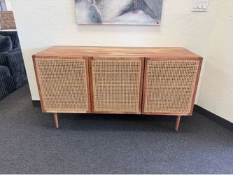 Console in mango wood