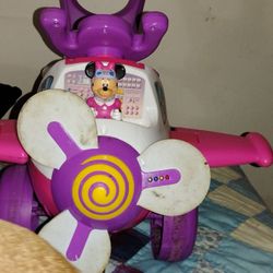 Minnie Mouse Ride On Helicopter 