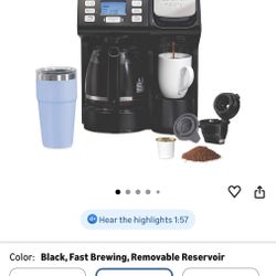 Hamilton Beach  Flex Brew Coffee Maker